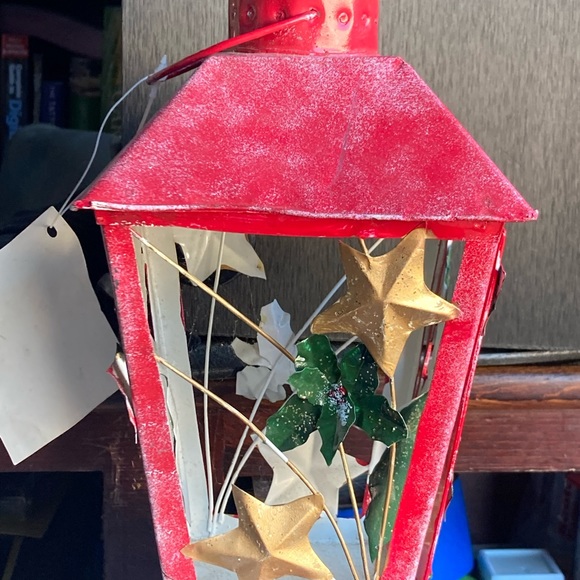 Metal Holiday candle Lantern - Picture 4 of 6